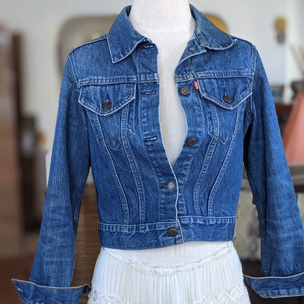 Levi’s Vintage Cropped jean jacket